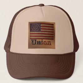 Unionens Vintage för civil Krig Flagga ✨ Keps