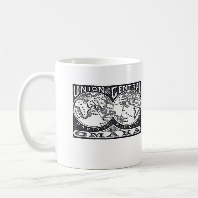 Unionens Vintage i centrala Stillahavsområdet (Log Kaffemugg (Vänster)