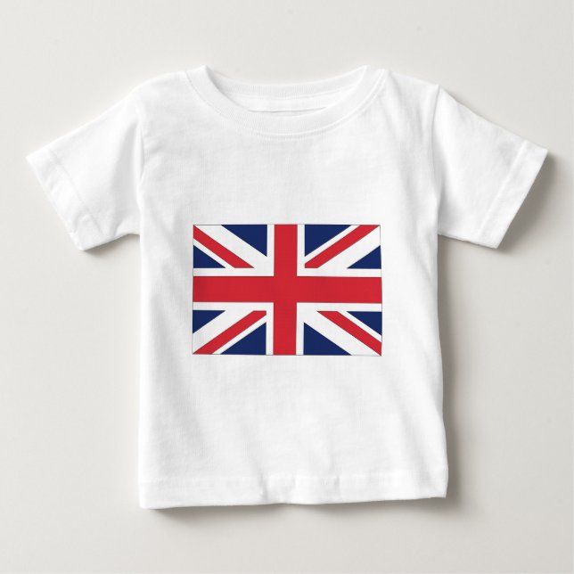 Unionflaggan för Storbritannien T Shirt (Framsida)