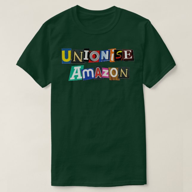 Unionize Amazon T Shirt (Design framsida)