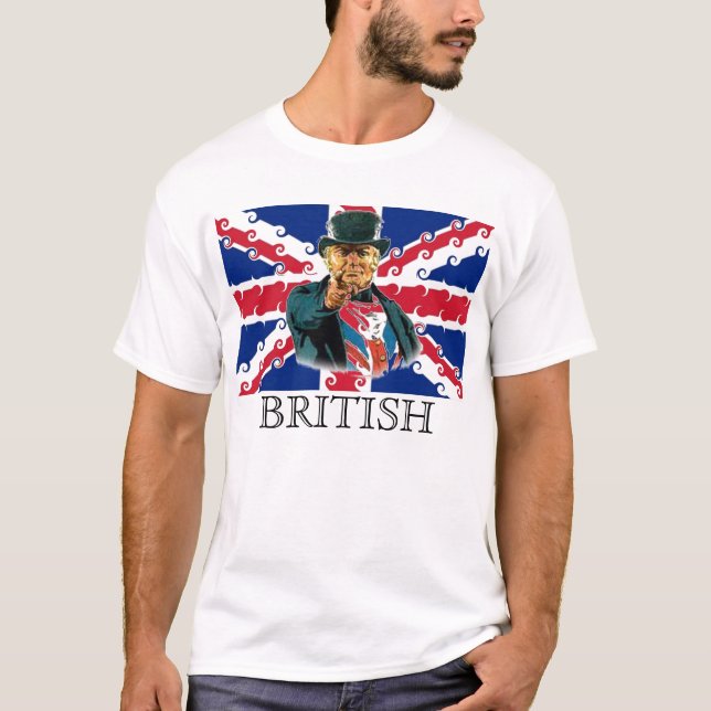 UnionJack. BRITT T-shirt (Framsida)
