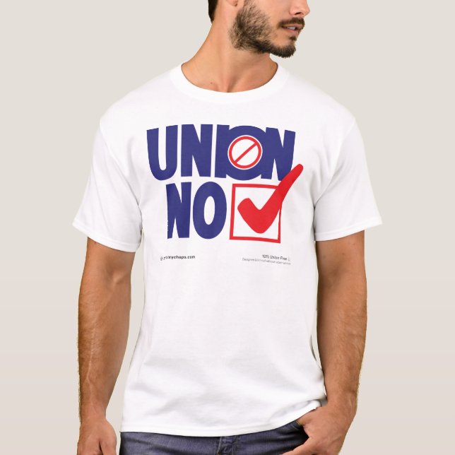 UnionNO! T-shirt (Framsida)