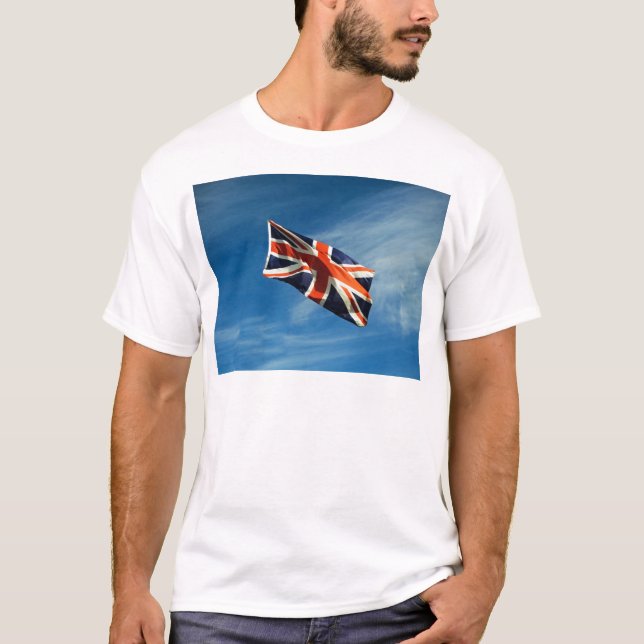  Unionsflagga T Shirt (Framsida)