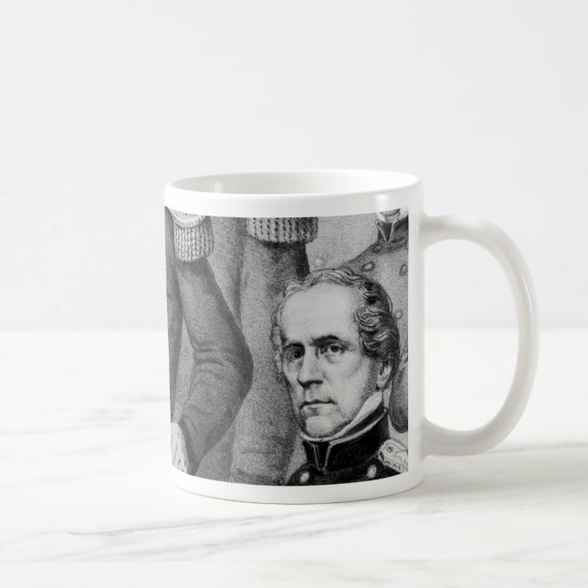 Unionsgeneraler i Krig mugg (Höger)