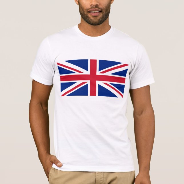 UnionsJack Flagga-design T-shirt (Framsida)