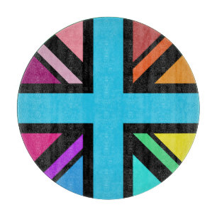 Unionsuttag/Flagga flerfärgad+svart design