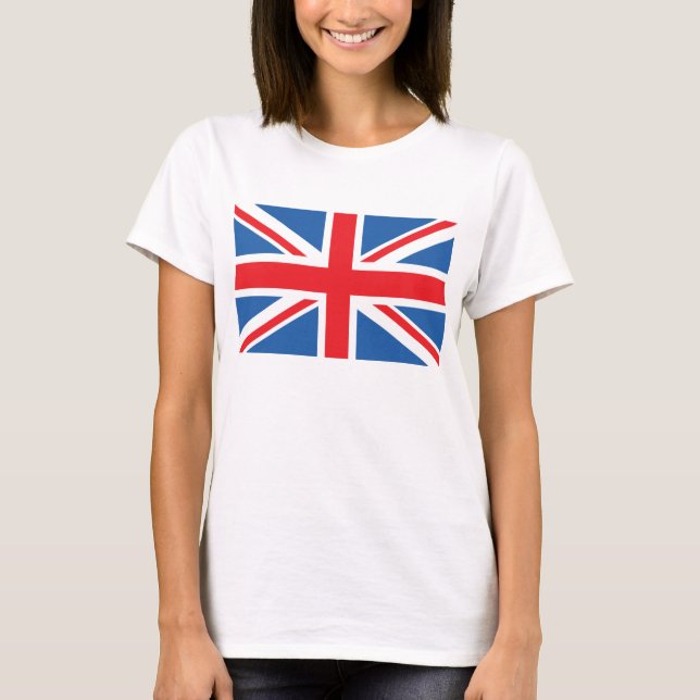 Unionsuttag/Flagga Tee Shirt (Framsida)