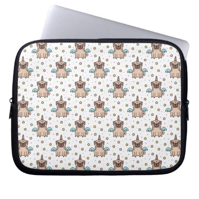 Unipug mönster laptop fodral (Framsidan)