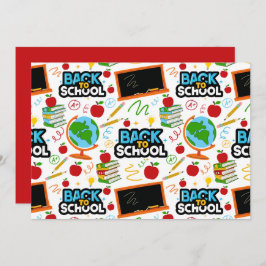 Unique Back to School Note Card Anteckningskort
