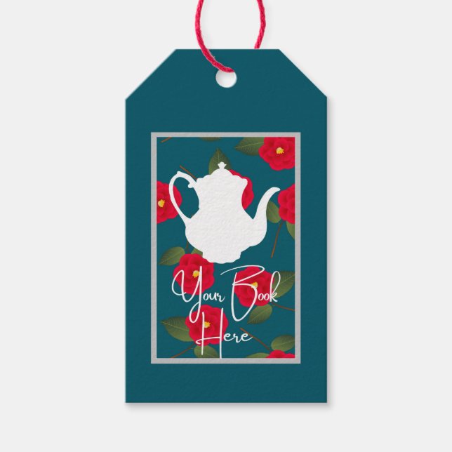 Unique Bookmark Idea for Tea Party or Holiday Presentetikett (Framsidan)