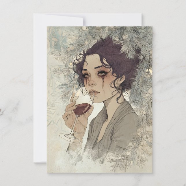 Unique Christmas Cards for Adults Julkort (Framsida)