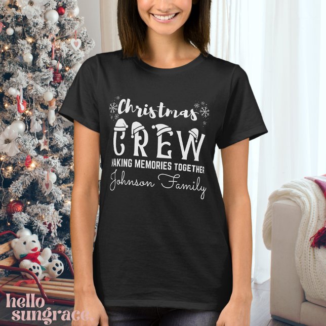 Unique Christmas Crew Togetherness & Love T Shirt (Skapare uppladdad)