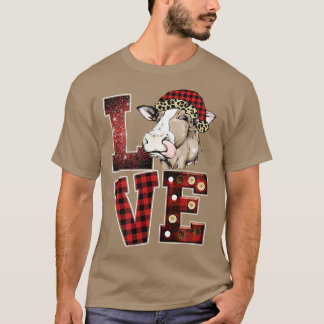 Unique Cow Lovers' Vegetarians Funny illustration T Shirt