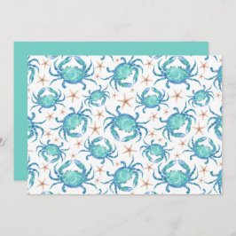 Unique Crabs Note Card Anteckningskort