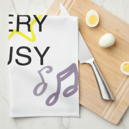 Unique Designs Iam Very Busy  Kökshandduk