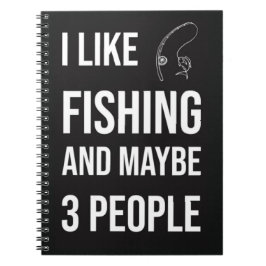 Unique Fishing Gifts Fisher Fish Lover Fisherman Anteckningsbok
