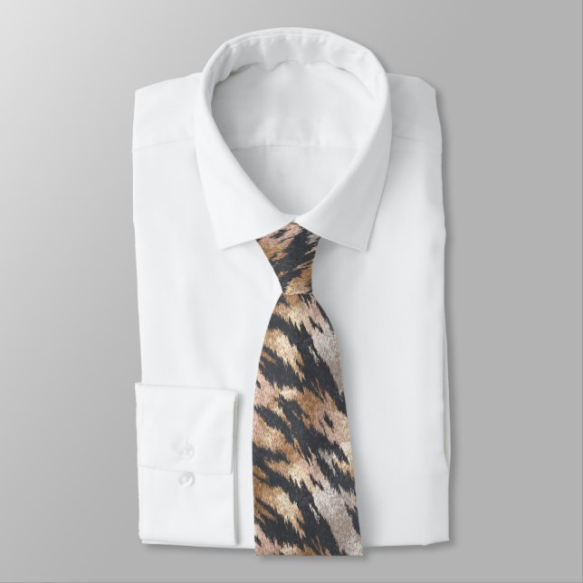 Unique For Him Tiger Print Slips (Bunden)