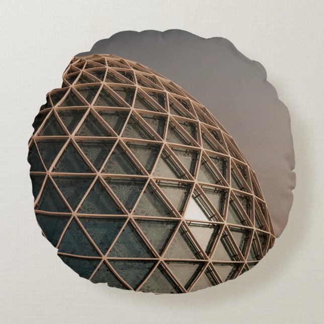 Unique Gift for Bedroom, Couch, or Living Room, Rund Kudde (Framsidan)