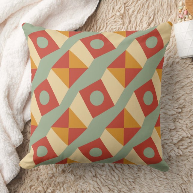 Unique grafic style Design cushion Kissen Kudde (Filt)