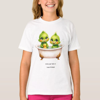 Unique Grinch T-Shirt with baby Grinches 