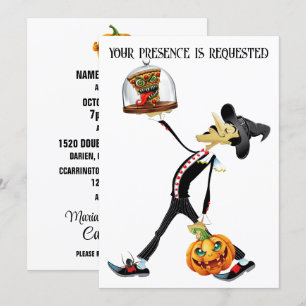 Unique Halloween Gathering Invitation Inbjudningar