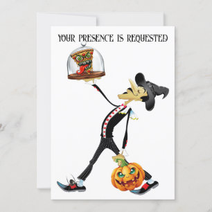 Unique Halloween Gathering Invitation Inbjudningar