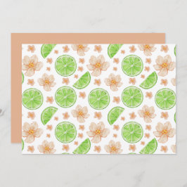 Unique Limes Note Card Anteckningskort