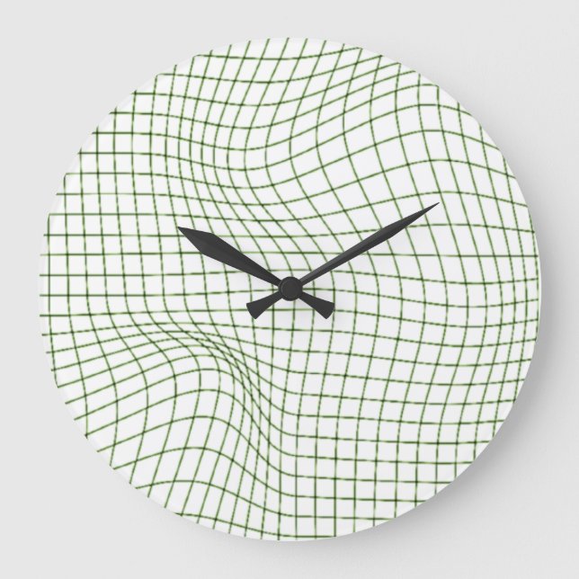 Unique Linear Designing clock  Stor Klocka (Framsida)