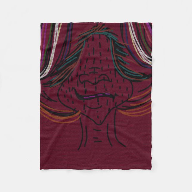 Unique Original Animation Blanket Fleecefilt (Framsidan)