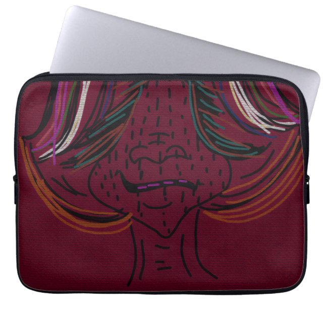 Unique Original Animation Laptop Sleeve (Framsidan)