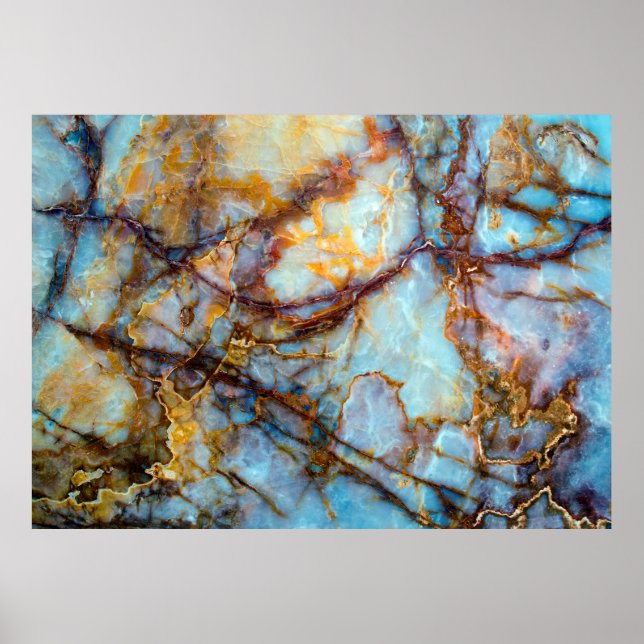 unique texture of natural stone - marble, onyx, gr poster (Framsidan)