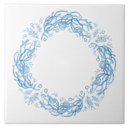 Unique Vintage Botanical. Kakelplatta