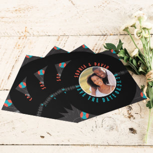 UNIQUE VINYL POSTFOTO QR CODE SPARAR DATUM SPARA DATUMET