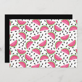 Unique Watermelon Note Card Anteckningskort