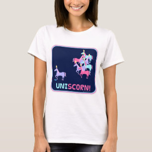 Uniscorn-finess Unicorn Bulling Design Tee