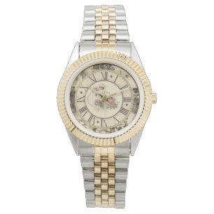 Unisex 2 Toned Bracelet Watch/Vintage Armbandsur