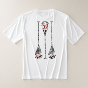 Unisex 50-årsdagen Paddling Shirt T