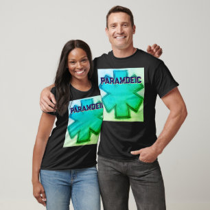 Unisex Aqua sjukvårdare stjärna i livet T Shirt