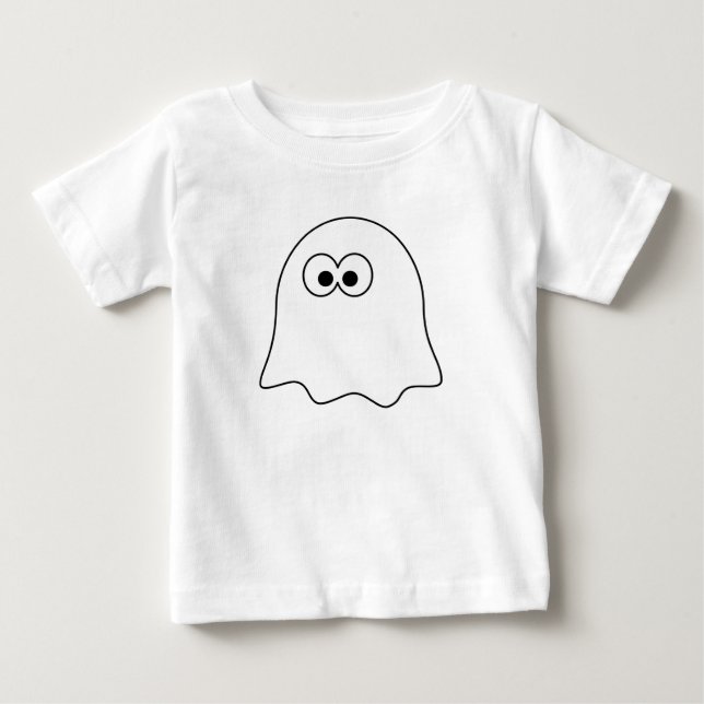 Unisex baby t-shirt - Spöke Boo! (Framsida)