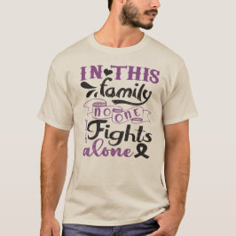Unisex Bekämpa Cancer T Shirt