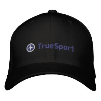 Unisex Black and Blue True Sport Passande Hat Broderad Keps