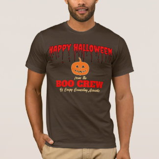Unisex Boo Crew Terapi Kontor Halloween T Shirt