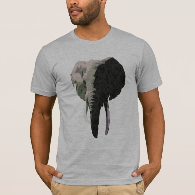 Unisex- Burroughs Stylilzed elefant - Tröja (Framsida)