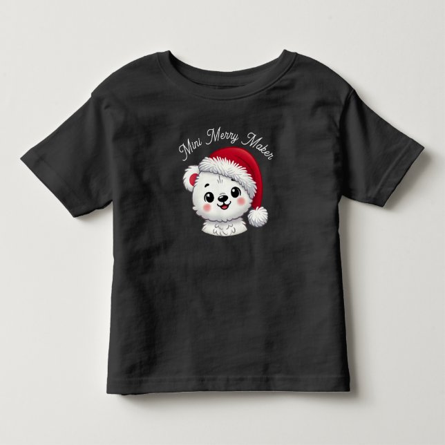 Unisex Christmas Toddler Shirt T Shirt (Framsida)