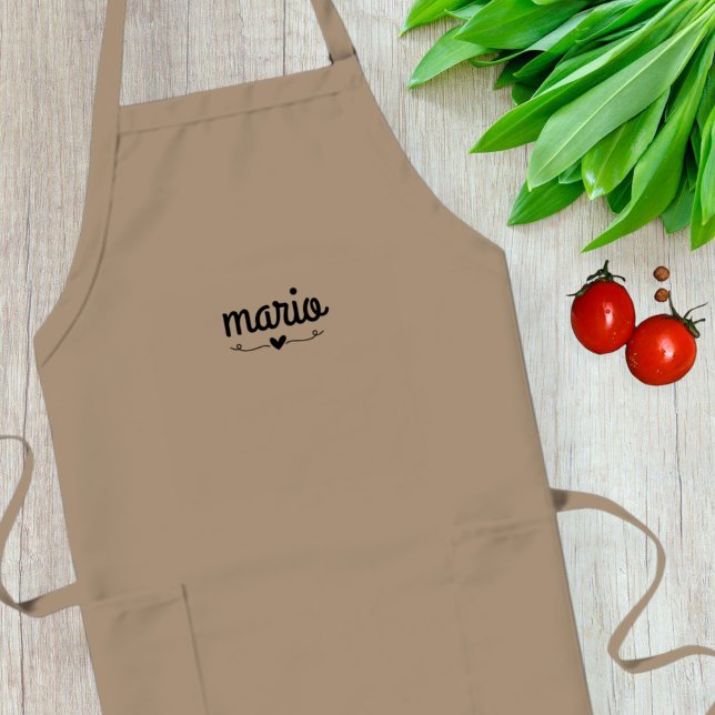 Unisex cooking apron, Adjustable apron Långt Förkläde (Skapare uppladdad)
