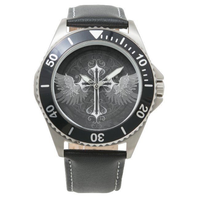 Unisex Cross Watch Armbandsur (Framsida)