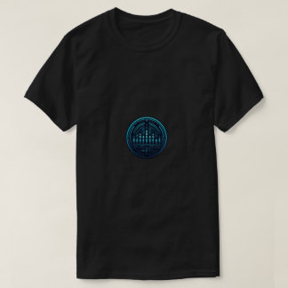 Unisex cyberljudsutjämnare grafisk t-shirt