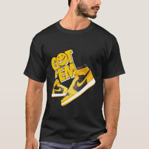 Unisex Har Em Shoes Sneaker Match 1 High Og Pollen T Shirt
