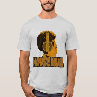 Unisex- Head utslagsplats för hus som är för Tee Shirt