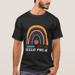 Unisex-Hej före K,Hej Preschool, Preschool T Shirt